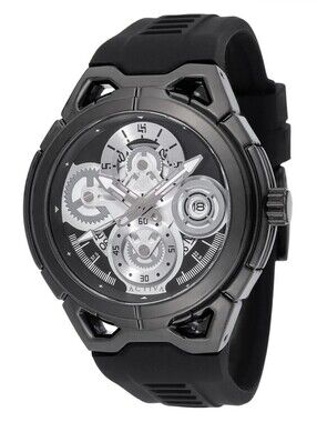 NWT Activa Drift X Invicta Men's Sport Watch - 44mm. Black Silver ACW9349-003